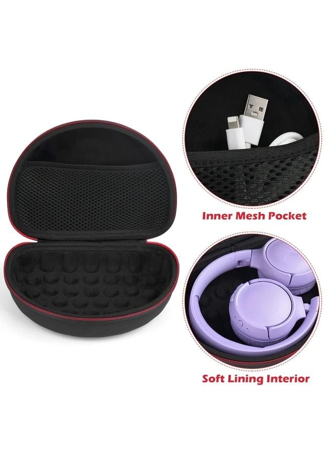 Black EVA Hard Carrying Case for Sony JBL T450BT T460BT T510 T520BT T560 Wireless Headphones - Image 3
